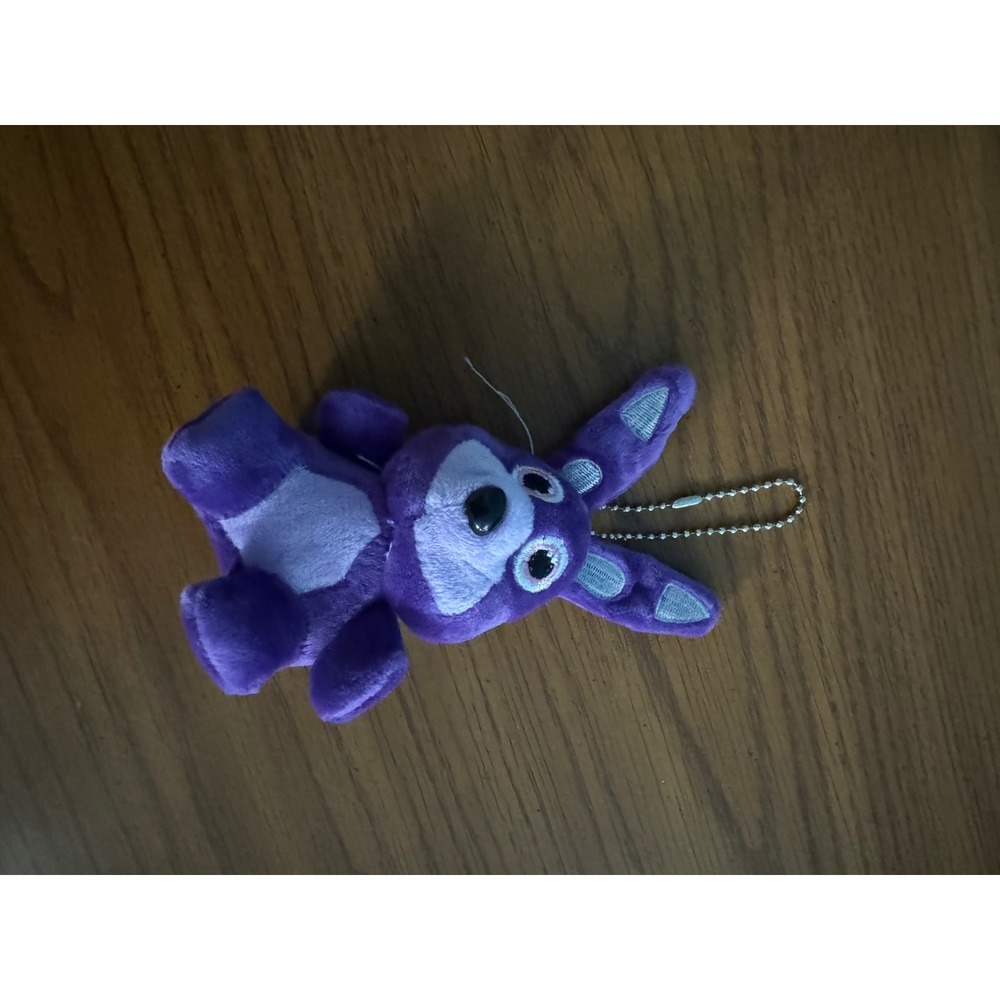 Bonnie the Rabbit Five Nights at Freddys FNAF Purple Plush Keychain Bag Charm